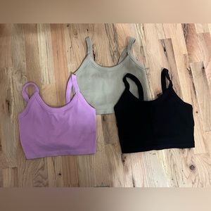 Shein cropped tops. Size S. $7 for all 3